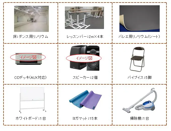設備、備品